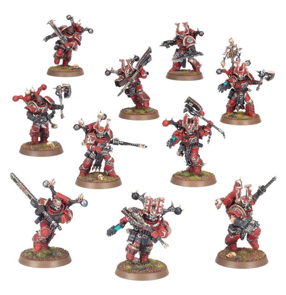 Warhammer 40,000 - World Eaters: Khorne Berserkers