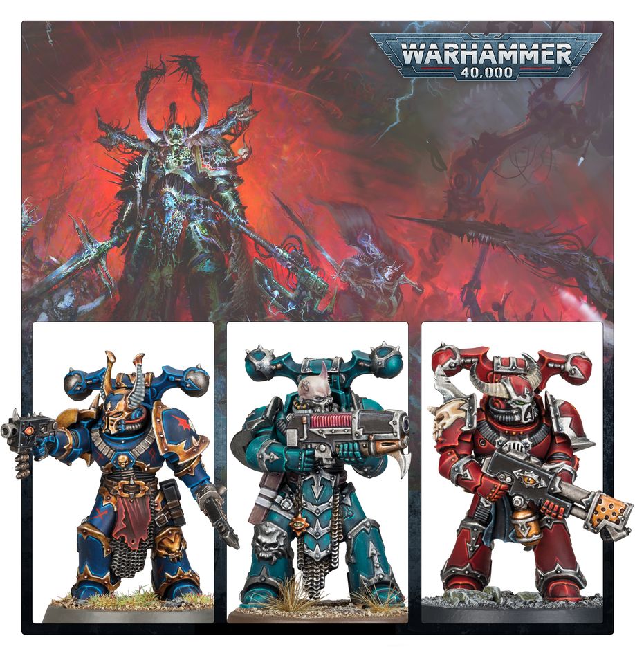 Warhammer 40,000 - Chaos Space Marines: Legionaries