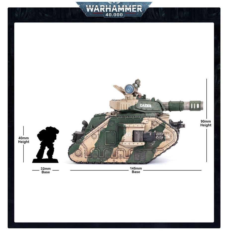 Warhammer 40,000 - Astra Militarium: Leman Russ Battle Tank