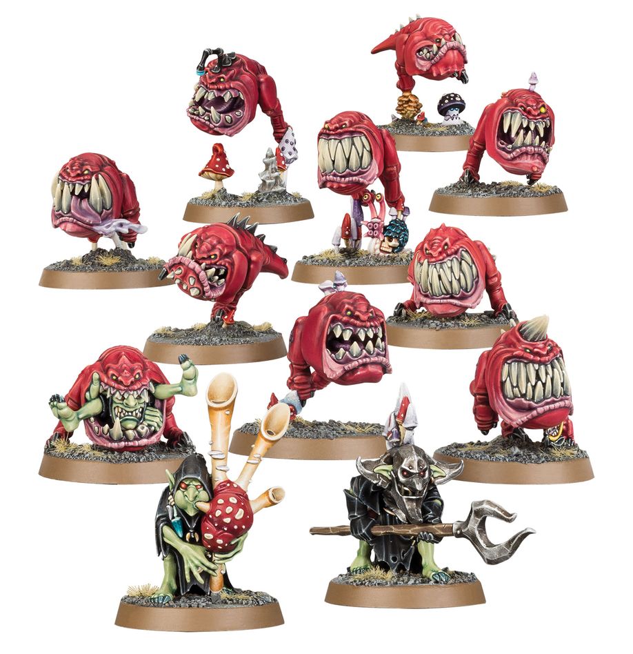 Warhammer Age of Sigmar - Gloomspite Gitz: Squig Herd