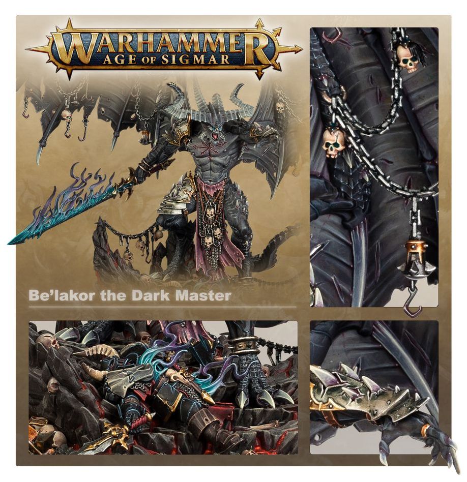 Warhammer Age of Sigmar: Slaves to Darkness - Be'Lakor, The Dark Master