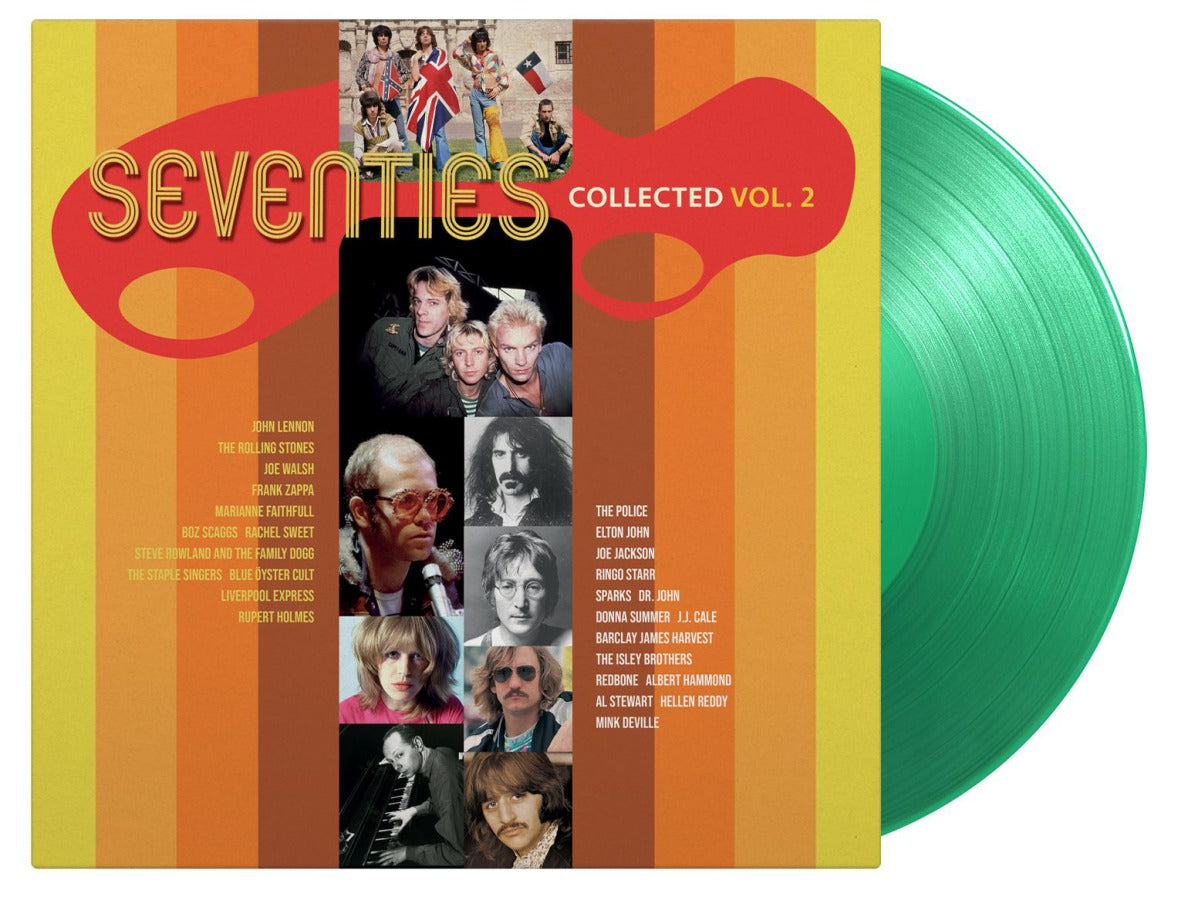 Various – Seventies Collected Vol. 2 2LP (Limited Edition Light Green Vinyl)
