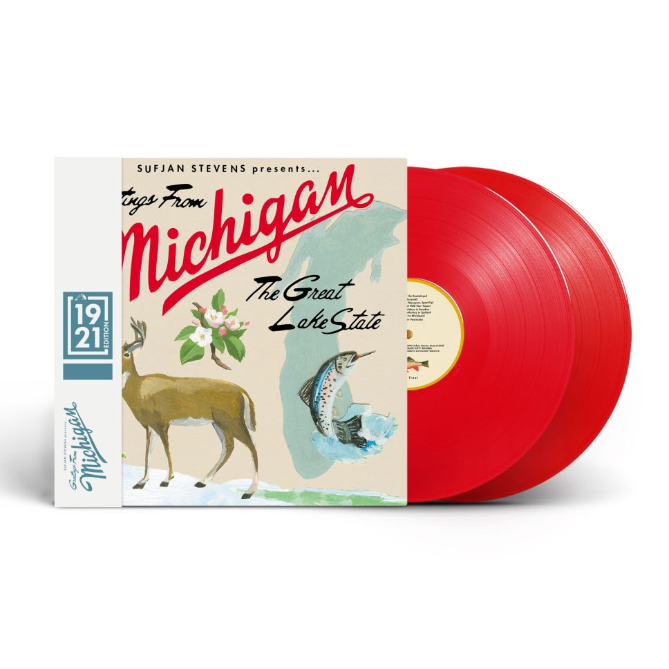 Sufjan Stevens – Greetings From Michigan: The Great Lake State 2LP (Limited Edition Red Vinyl)