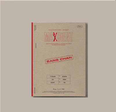 Stray Kids – Maxident CD (Limited Edition Bang Chan Case Version)