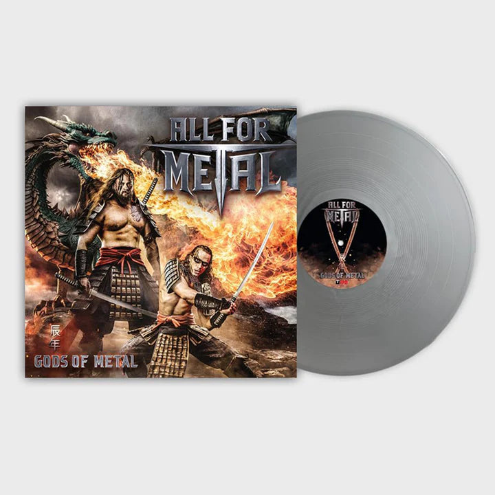 All for Metal - Gods Of Metal (Year Of The Dragon) LP (Silver Vinyl)