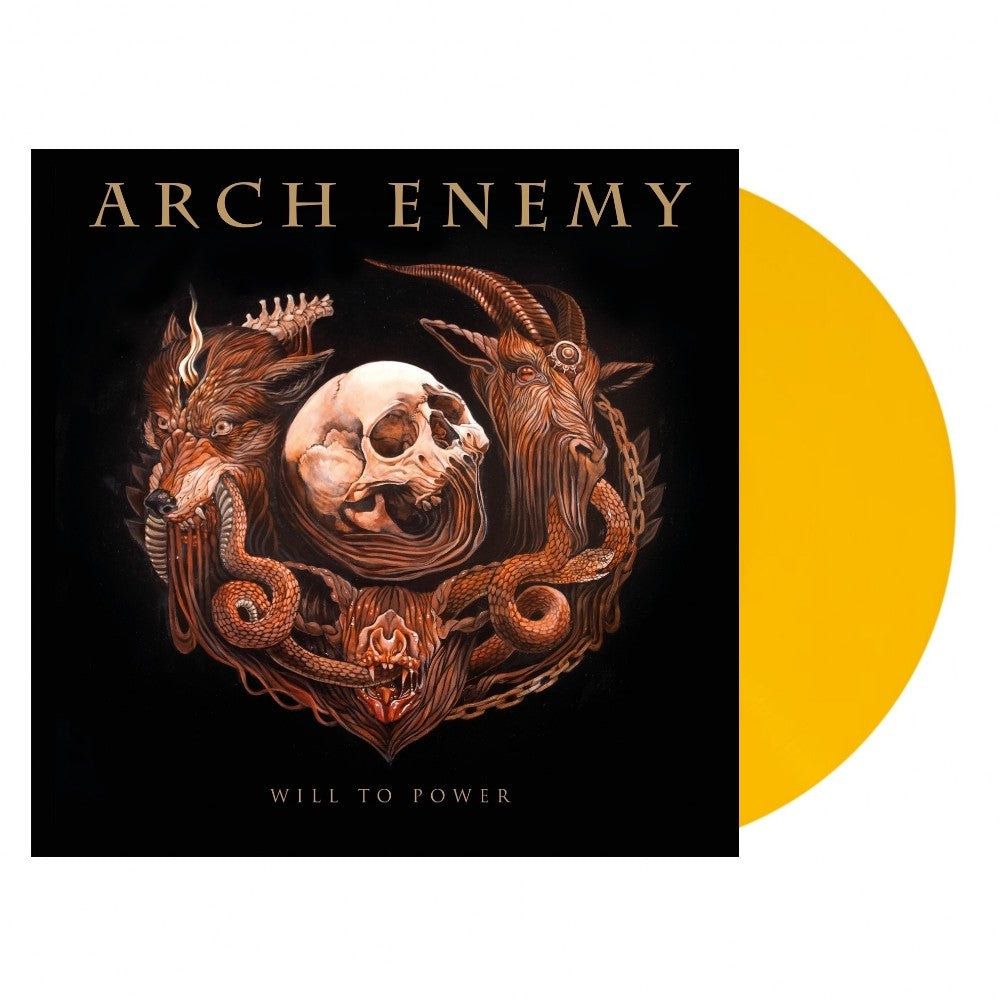 Arch Enemy - Will To Power (Re-issue 2023) LP (Limited Yellow Vinyl)