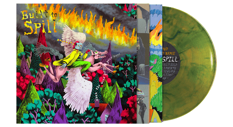 Built To Spill – When The Wind Forgets Your Name 2LP LTD Misty Kiwi Fruit Coloured Vinyl