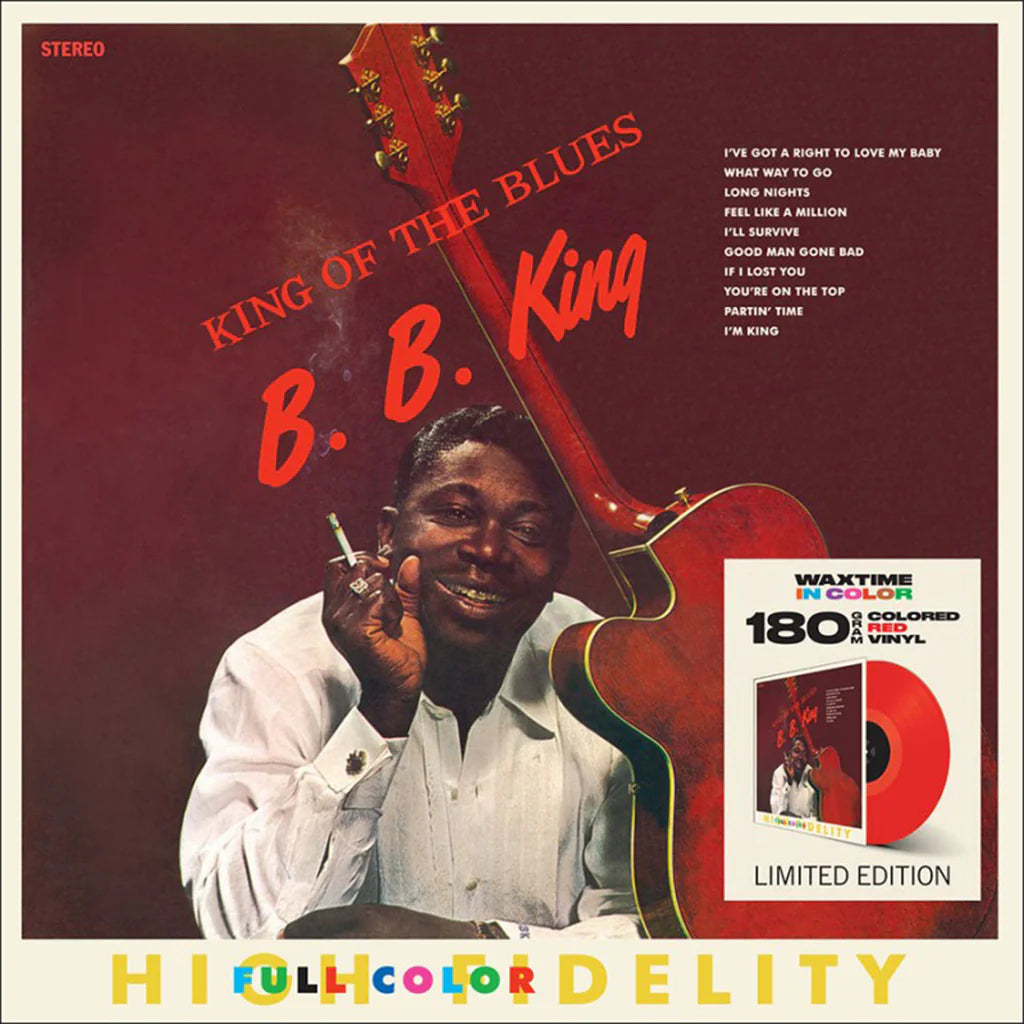 B.B. King – King Of The Blues LP (Limited Edition Red Vinyl)