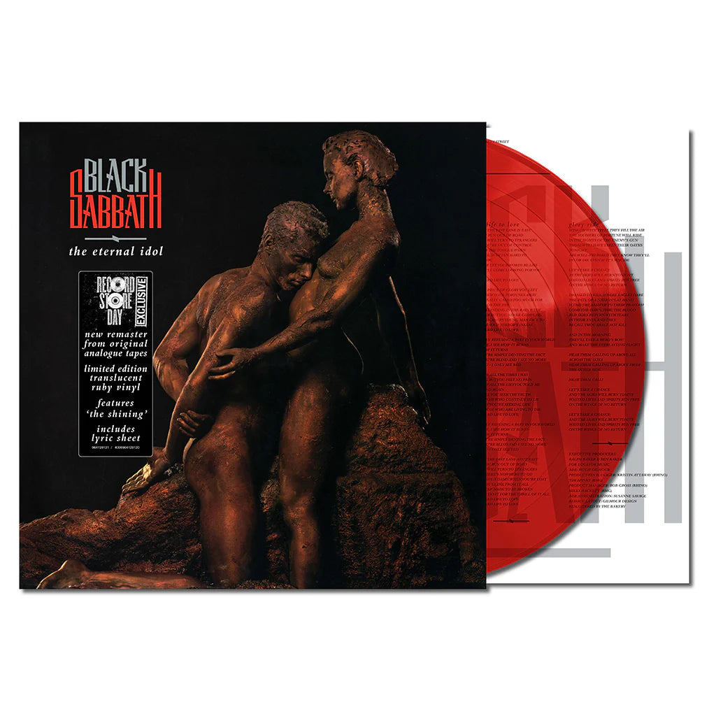 Black Sabbath – The Eternal Idol LP (Limited Edition RSD 2025 Reissue on Translucent Ruby Vinyl)