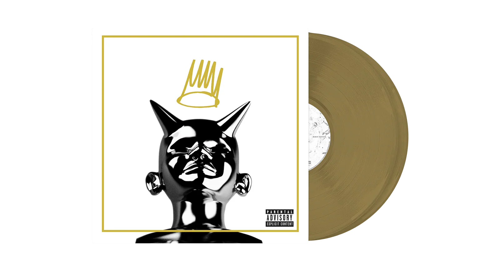 J. Cole – Born Sinner 2LP (Deluxe Gold Vinyl Edition)