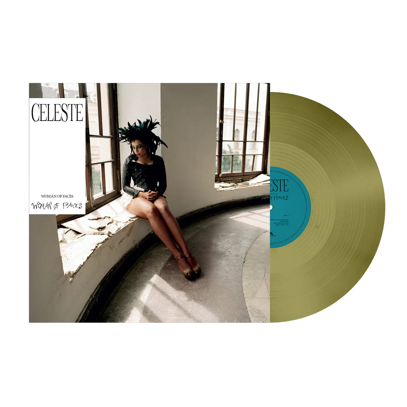 Celeste - Woman of Faces LP (Indie Exclusive Gold Vinyl with Alternative Cover)