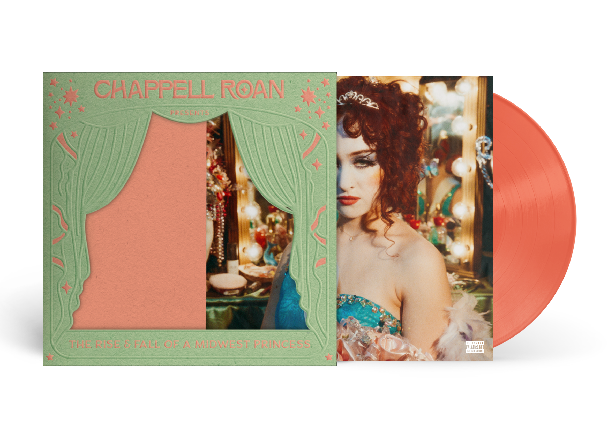 Chappell Roan - The Rise and Fall of a Midwest Princess (Anniversary Edition) 2LP (My Kink Is Coral Coloured Vinyl)