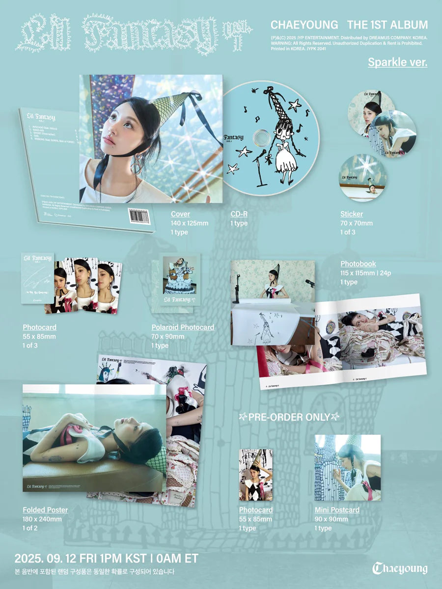 Chaeyoung (Twice) – Lil Fantasy Vol. 1 CD (Sparkle Version)