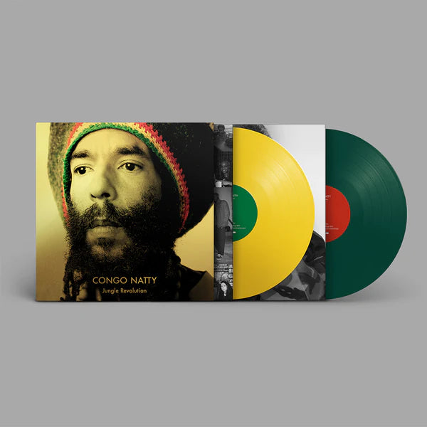 Congo Natty – Jungle Revolution 2LP (10 Year Anniversary Edition Yellow and Green Vinyl)