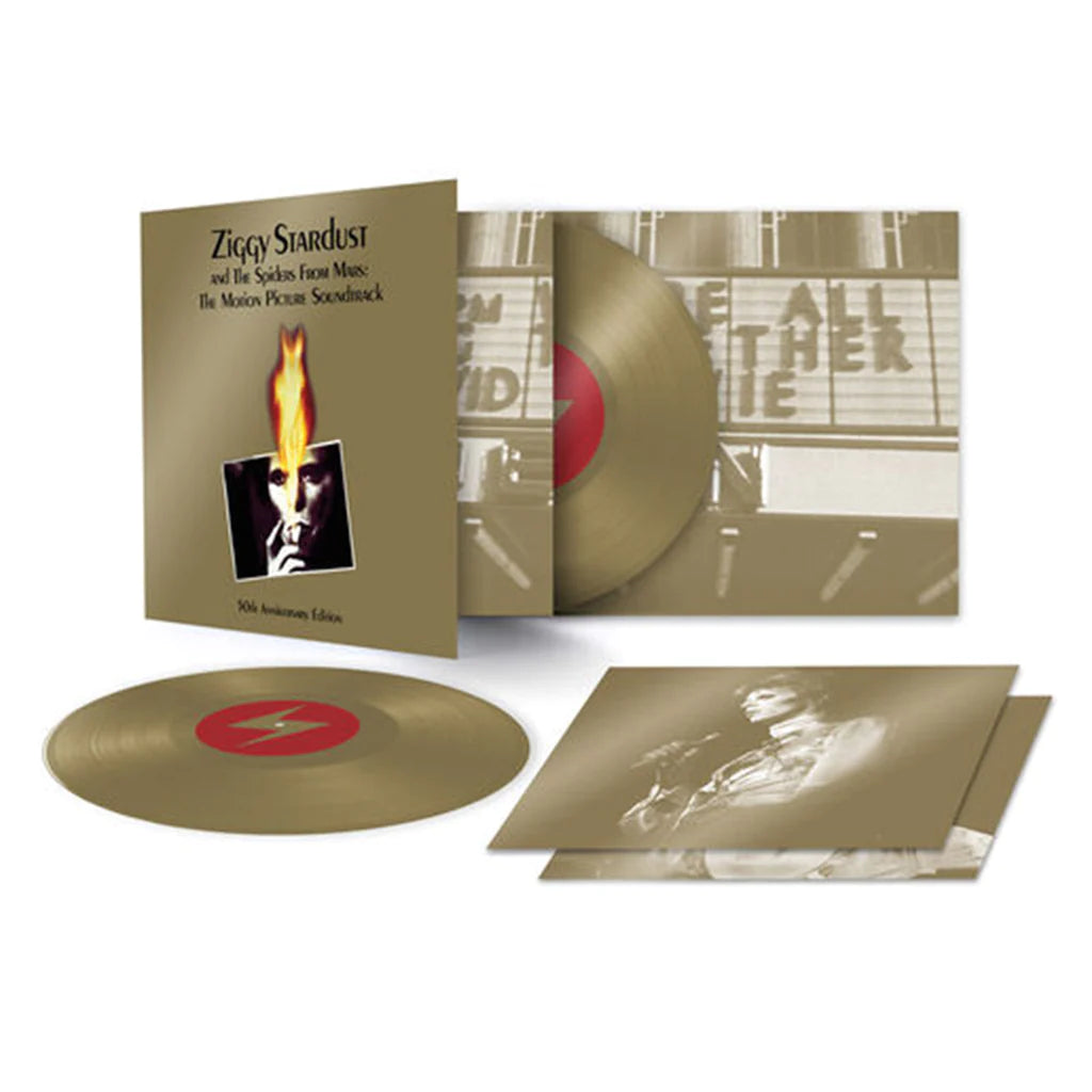David Bowie - Ziggy Stardust & The Spiders From Mars: OST (50th Anniversary Edition) 2LP Gold Vinyl