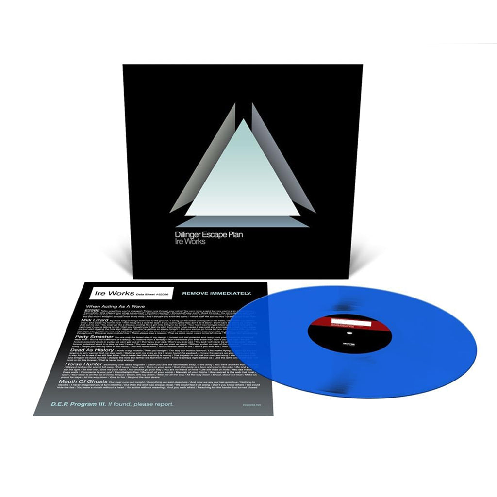 Dillinger Escape Plan – Ire Works LP LTD Blue Coloured Vinyl