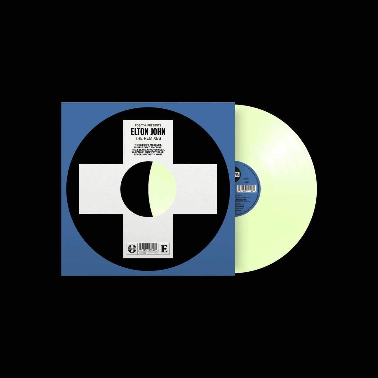 Elton John - Positiva Presents: Elton John - The Remixes LP (Glow in the Dark Vinyl) RSD 2026