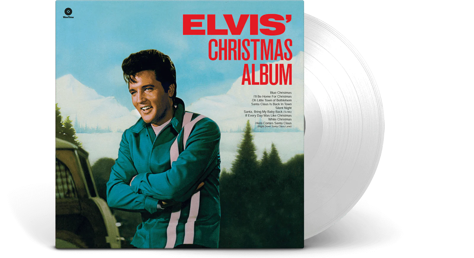 Elvis - Elvis Christmas Album (White LP Vinyl]