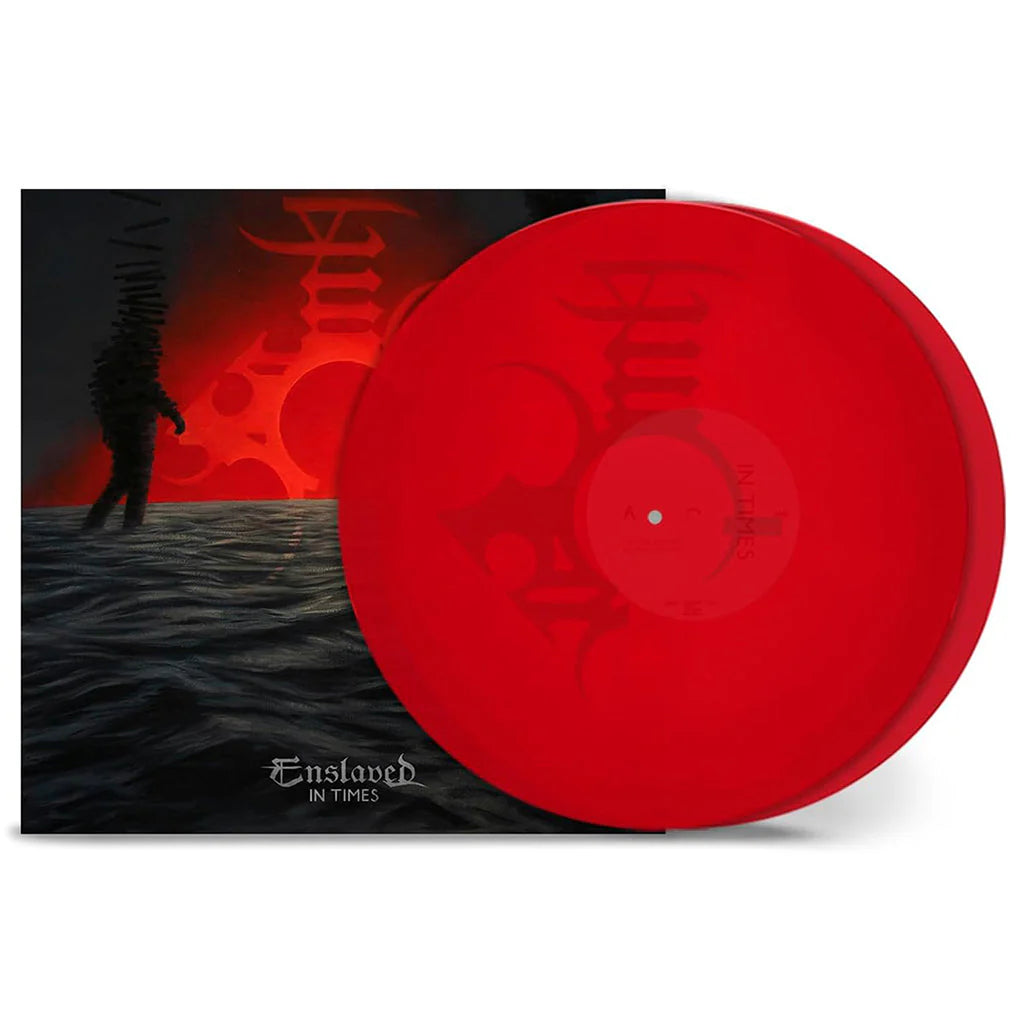 Enslaved - In Times (Repress with Side D Etching) (LTD Transparent Red Vinyl)