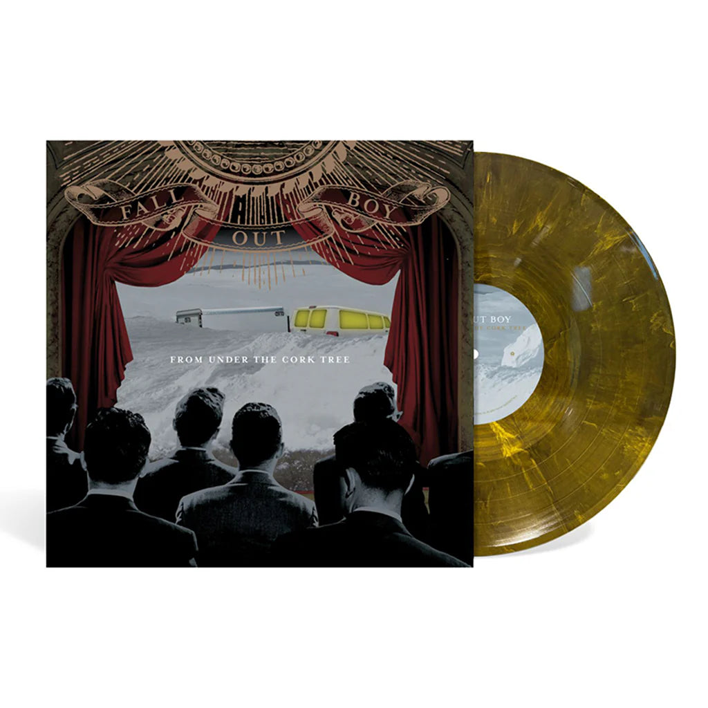 Fall Out Boy – From Under The Cork Tree LP (Remastered and Reissued on Gold & Black Ice Vinyl)