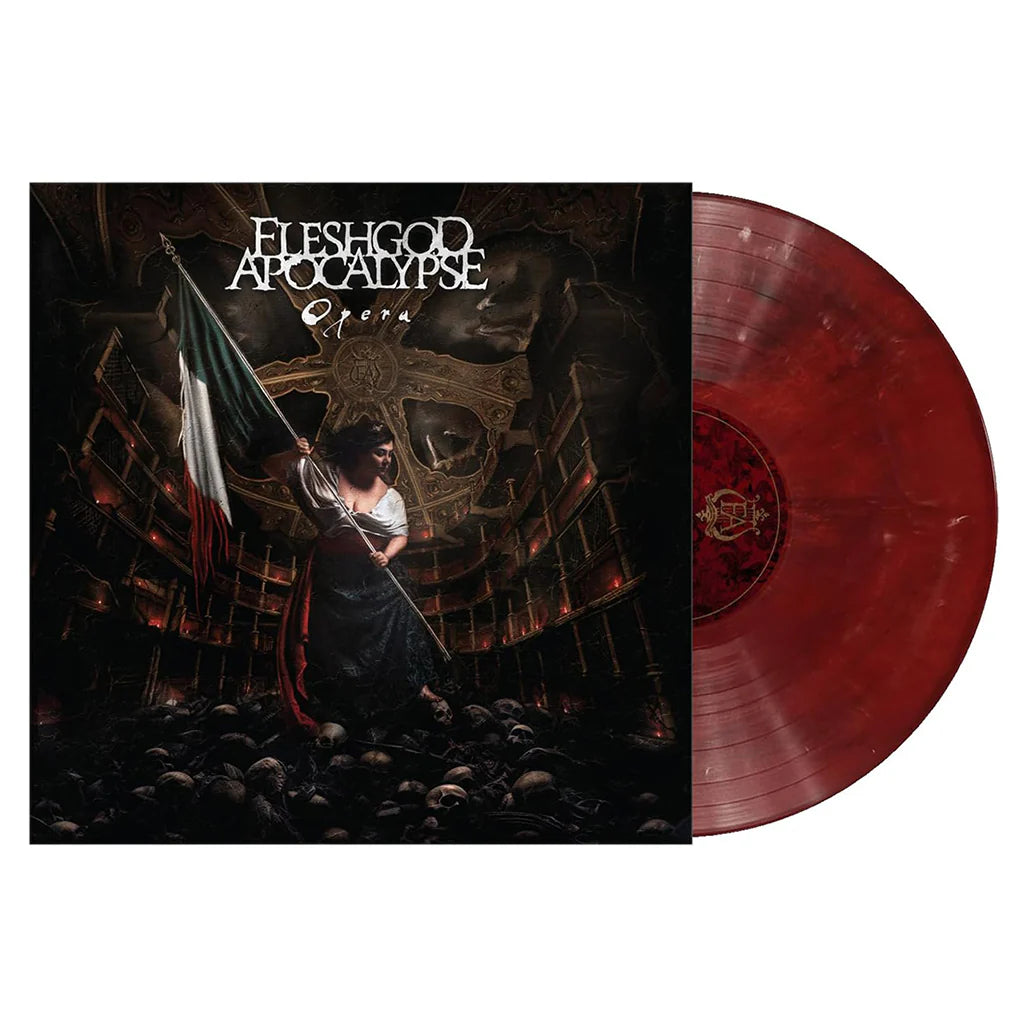 Fleshgod Apocalypse - Opera LP (Limited Edition Red Marble Vinyl)