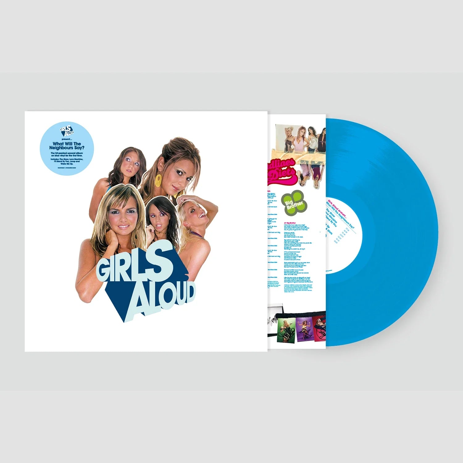 Girls Aloud – What Will The Neighbours Say? LP (20th Anniversary Blue Vinyl)