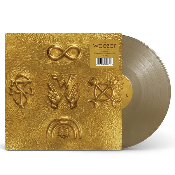 Weezer - Weezer (Gold Album) LP (Indies Exclusive Gold Vinyl) (Preorder Out August 21st)