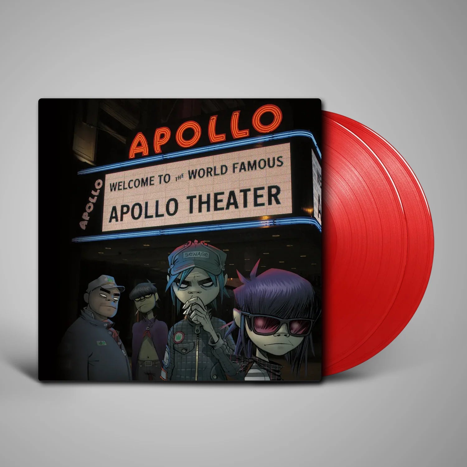 Gorillaz – Demon Days (Live From The Apollo Theater) 2LP (Limited Edition RSD 2025 Red Vinyl)