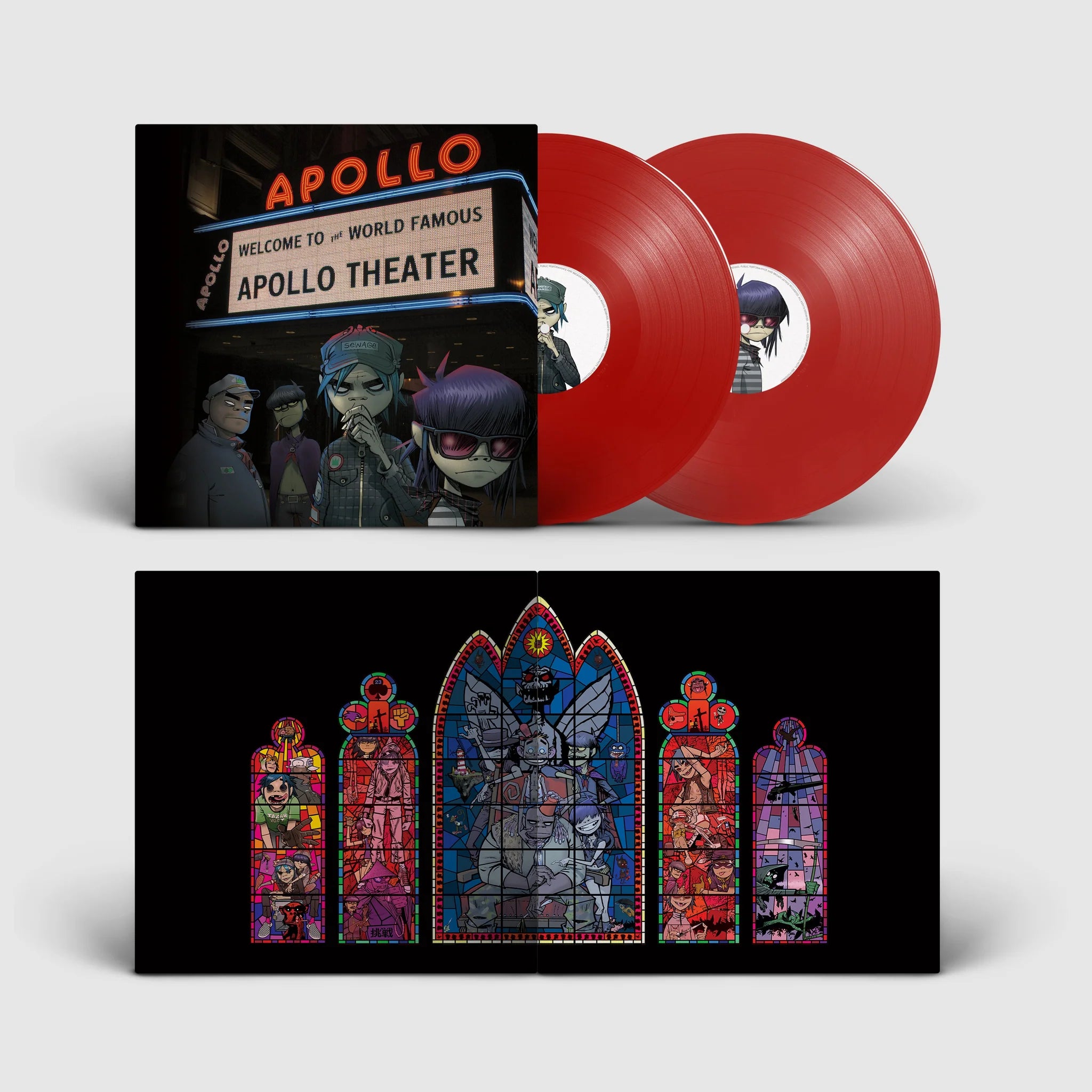 Gorillaz – Demon Days (Live From The Apollo Theater) 2LP (Limited Edition RSD 2025 Red Vinyl)