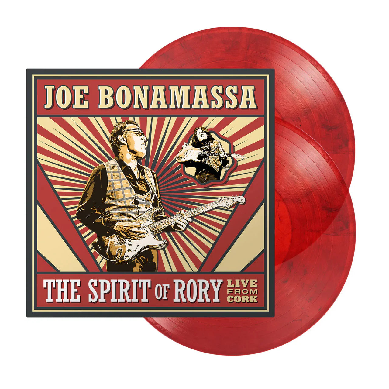 Joe Bonamassa – The Spirit Of Rory (Live From Cork) 2LP (Limited Edition Red Marble Vinyl)