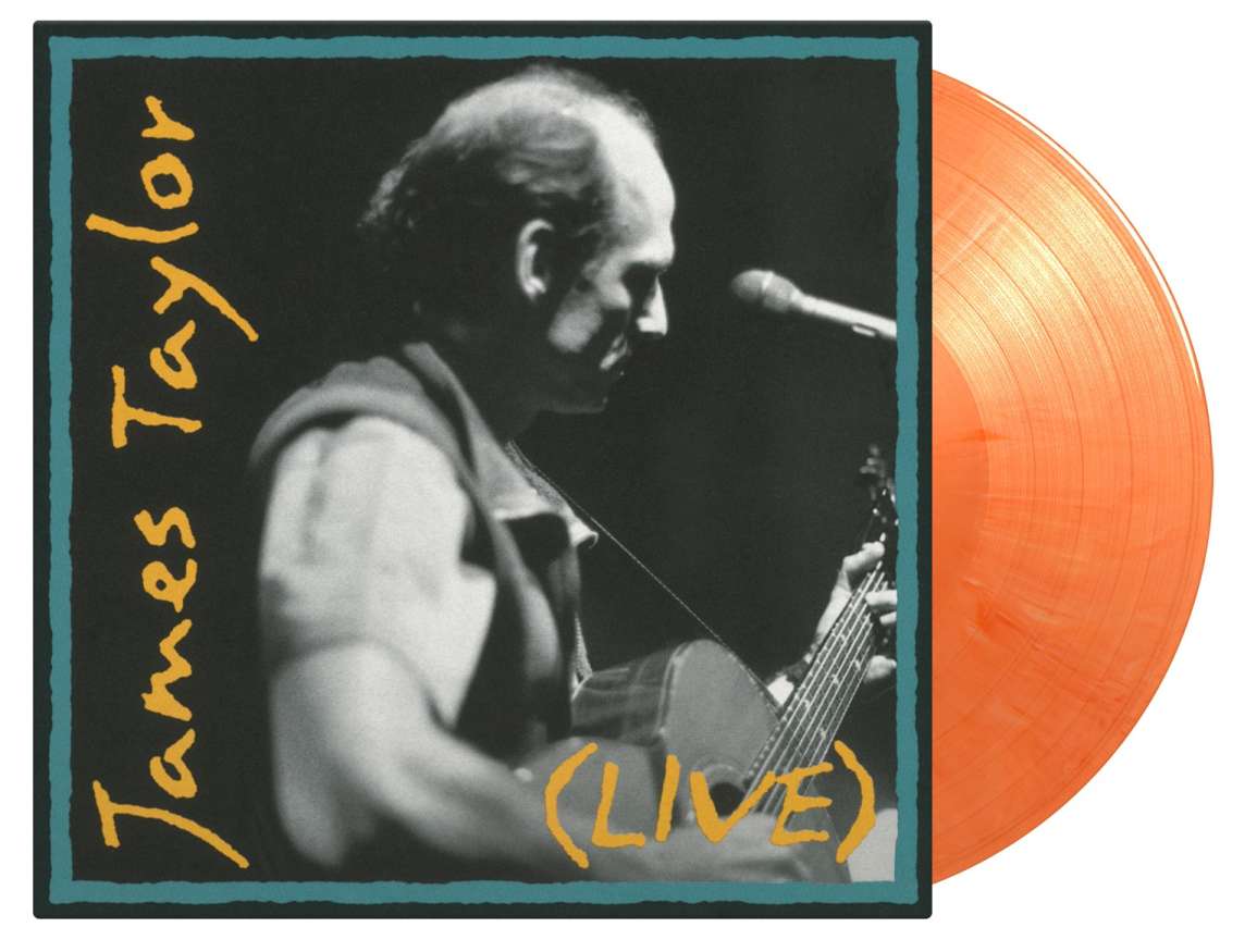 James Taylor – (Live) 2LP LTD Orange & White Marbled Vinyl