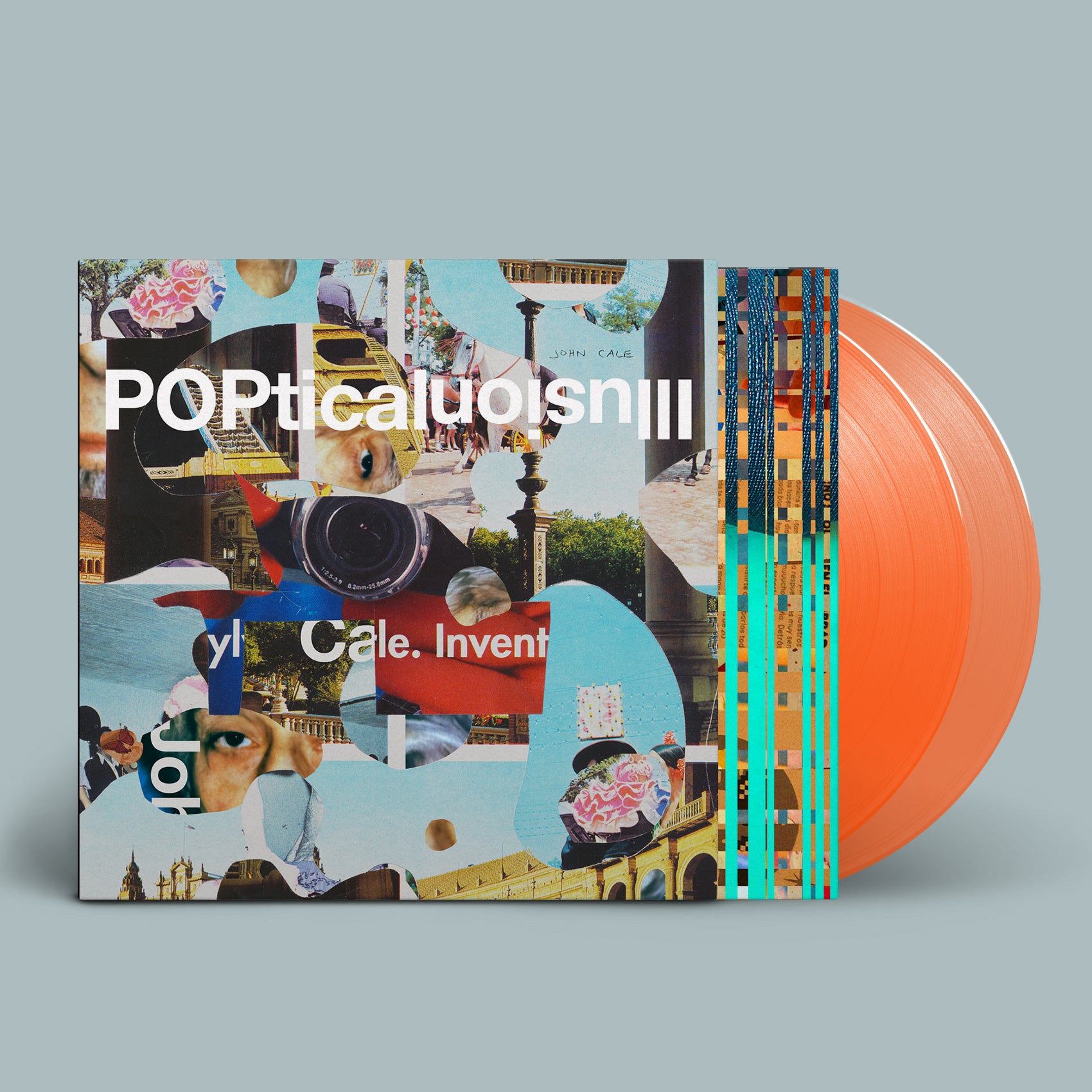 John Cale – Poptical Illusion 2LP (Limited Edition Translucent Orange Vinyl)