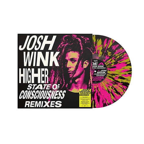 JOSH WINK - Higher State Of Conciousness Erol Alkan remix - RSD 2024 12" Muti Colour Splatter Vinyl Disc