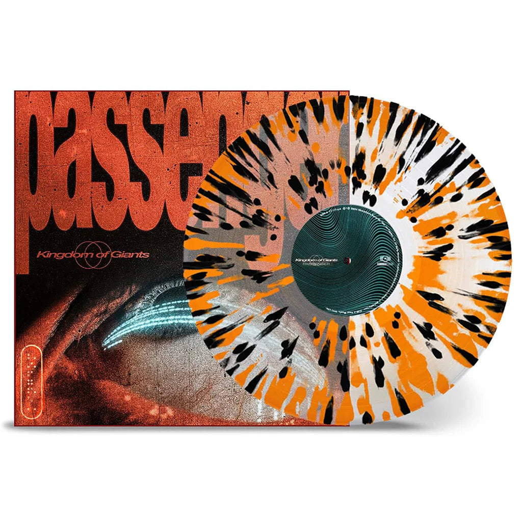 Kingdom of Giants - Passenger (Limited Edition Clear with Black and Orange Splatter Vinyl)