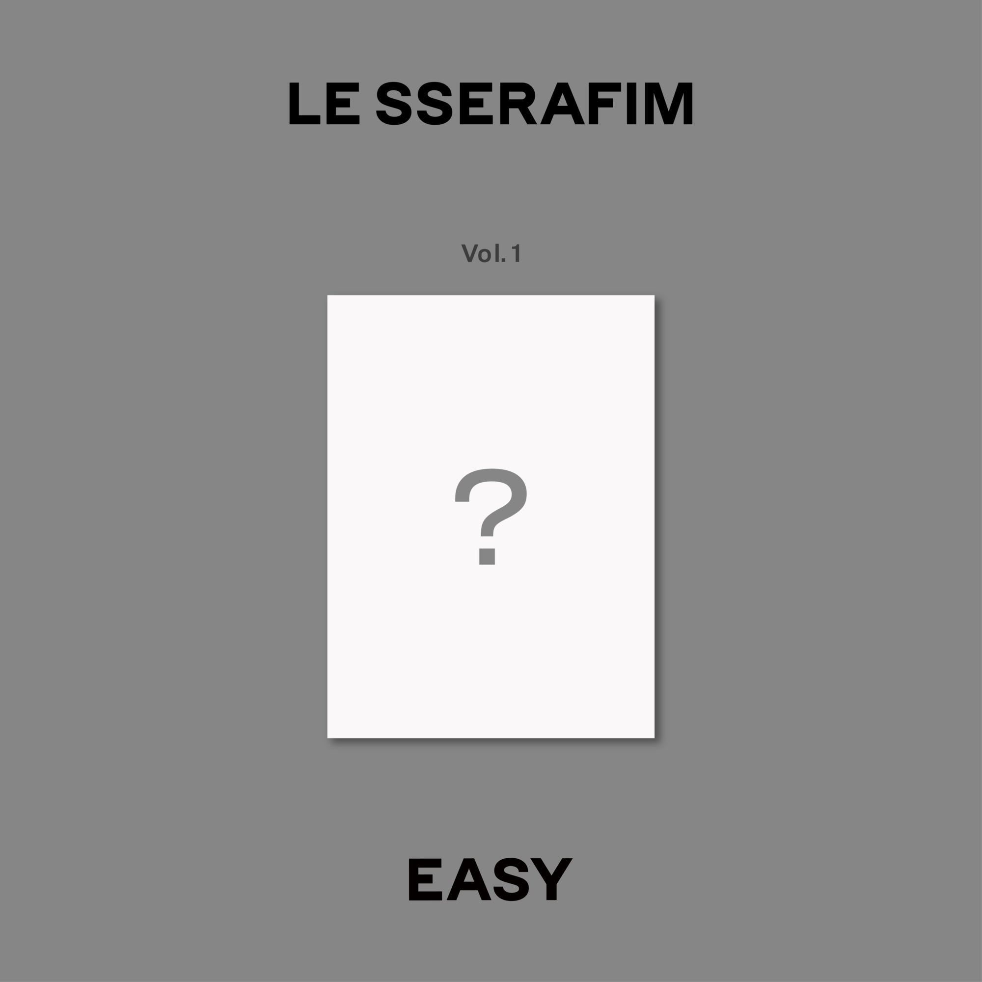 Pre Order: LE SSERAFIM - 3rd Mini Album 'EASY' Vol. 1 CD Out March 23rd 2024