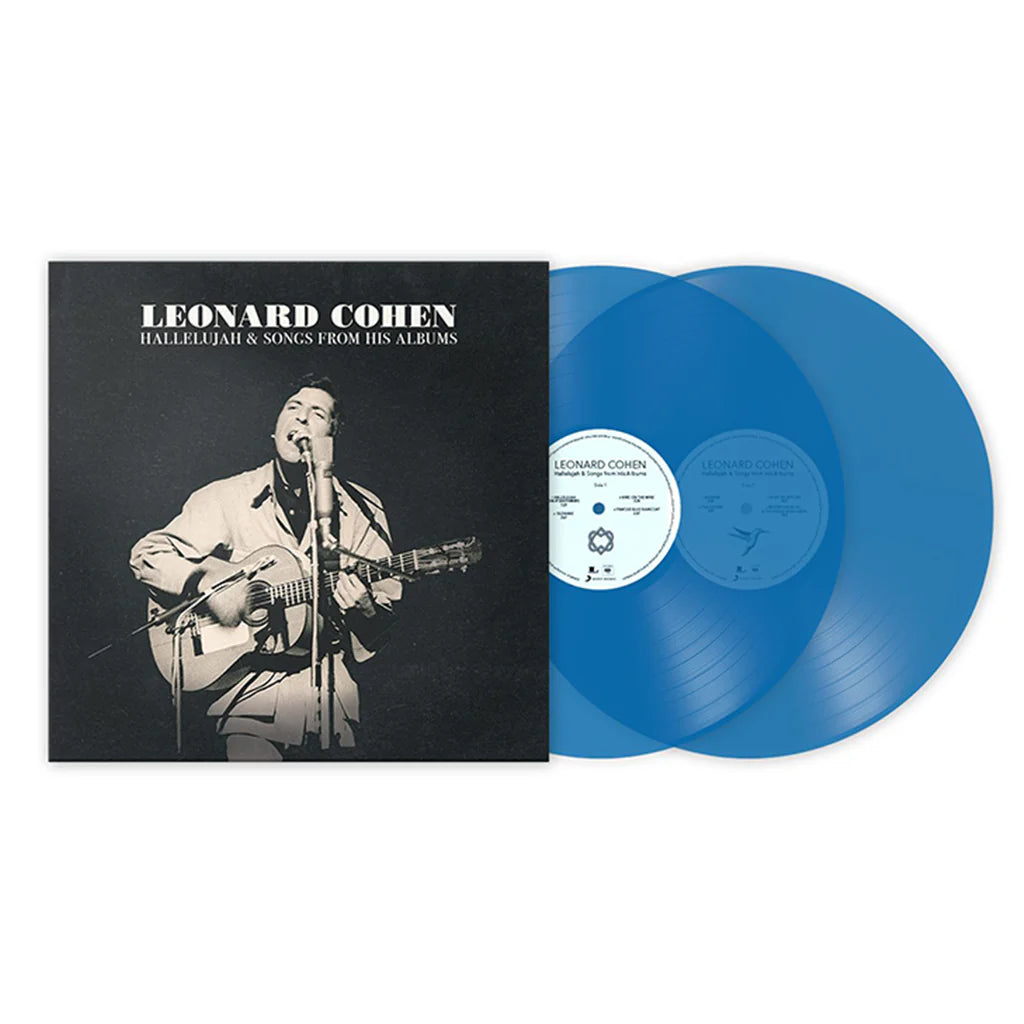 Leonard Cohen - Hallelujah And Songs From His Albums 2LP (Limited Edition Translucent Blue Vinyl)