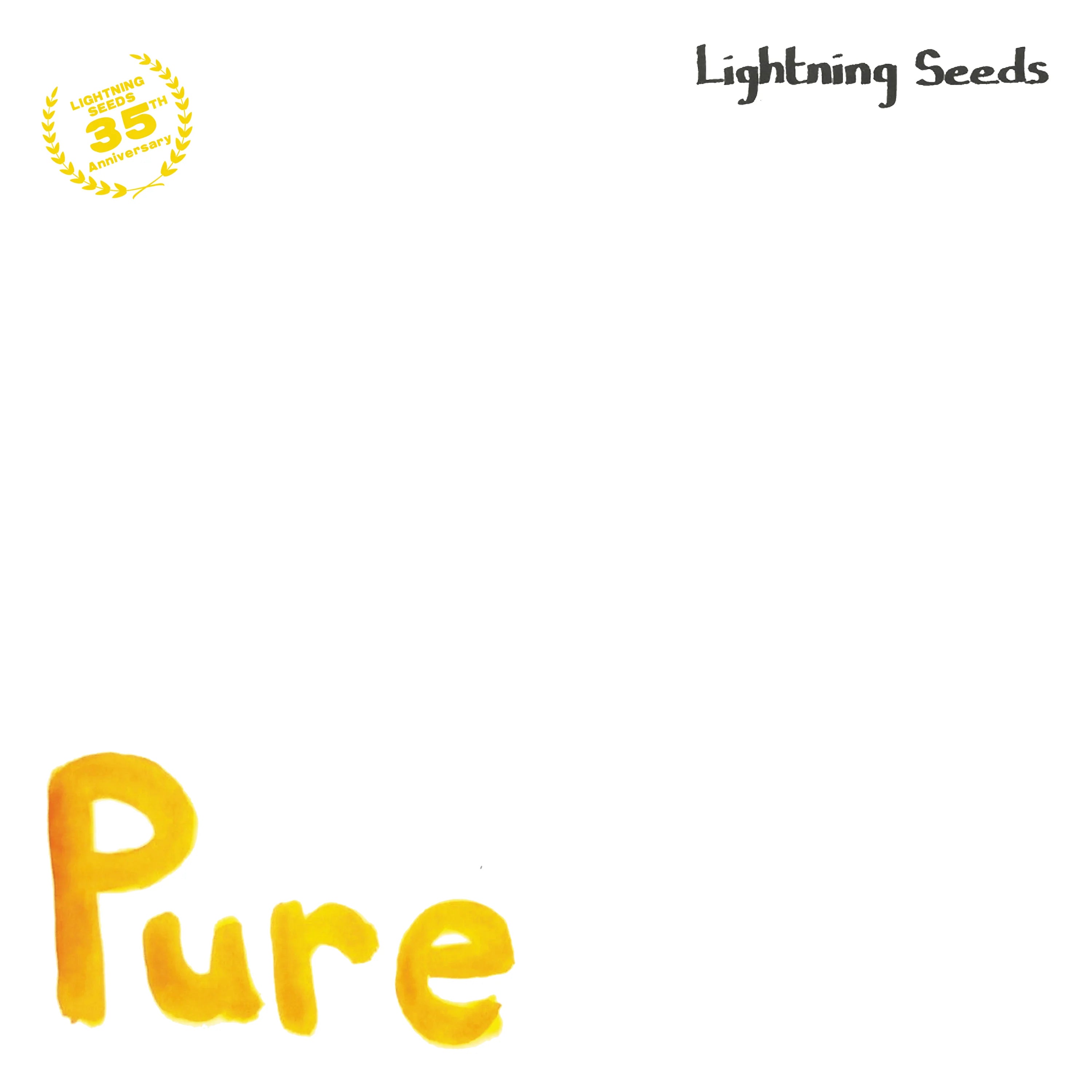RSD LIGHTNING SEEDS - All I Want / Pure - 10" Yellow Vinyl (Record Store Day 2024)