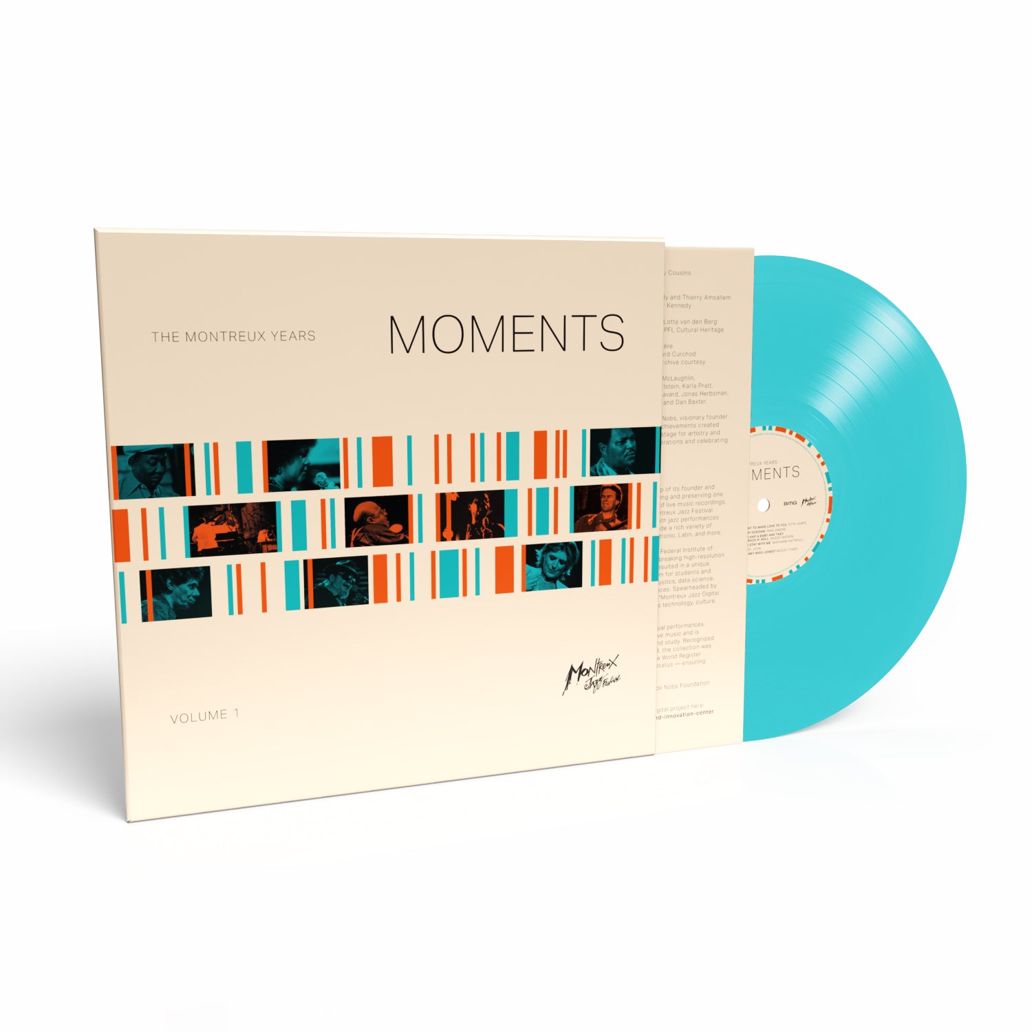 Various – Moments (The Montreux Years Volume 1) LP (Limited Edition RSD 2025 "Lake Geneva" Blue Vinyl)