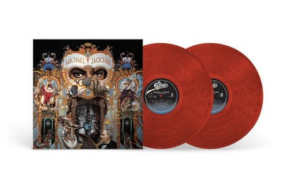 Michael Jackson - Dangerous 2LP (Red and Black Swirl Edition)