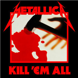Metallica - Kill 'Em All LP Limited Red Vinyl