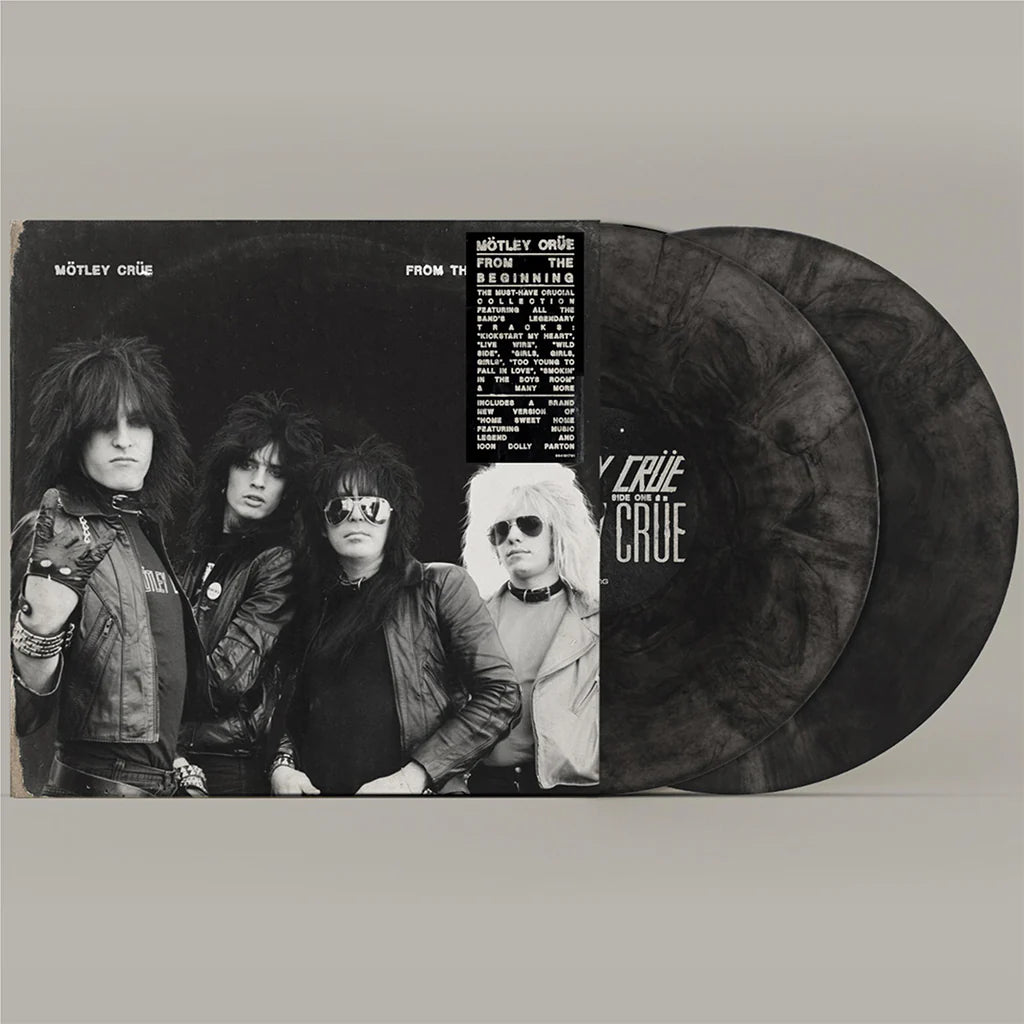 Mötley Crüe – From The Beginning 2LP (Limited Edition Cover Art & Marbled Black Vinyl)