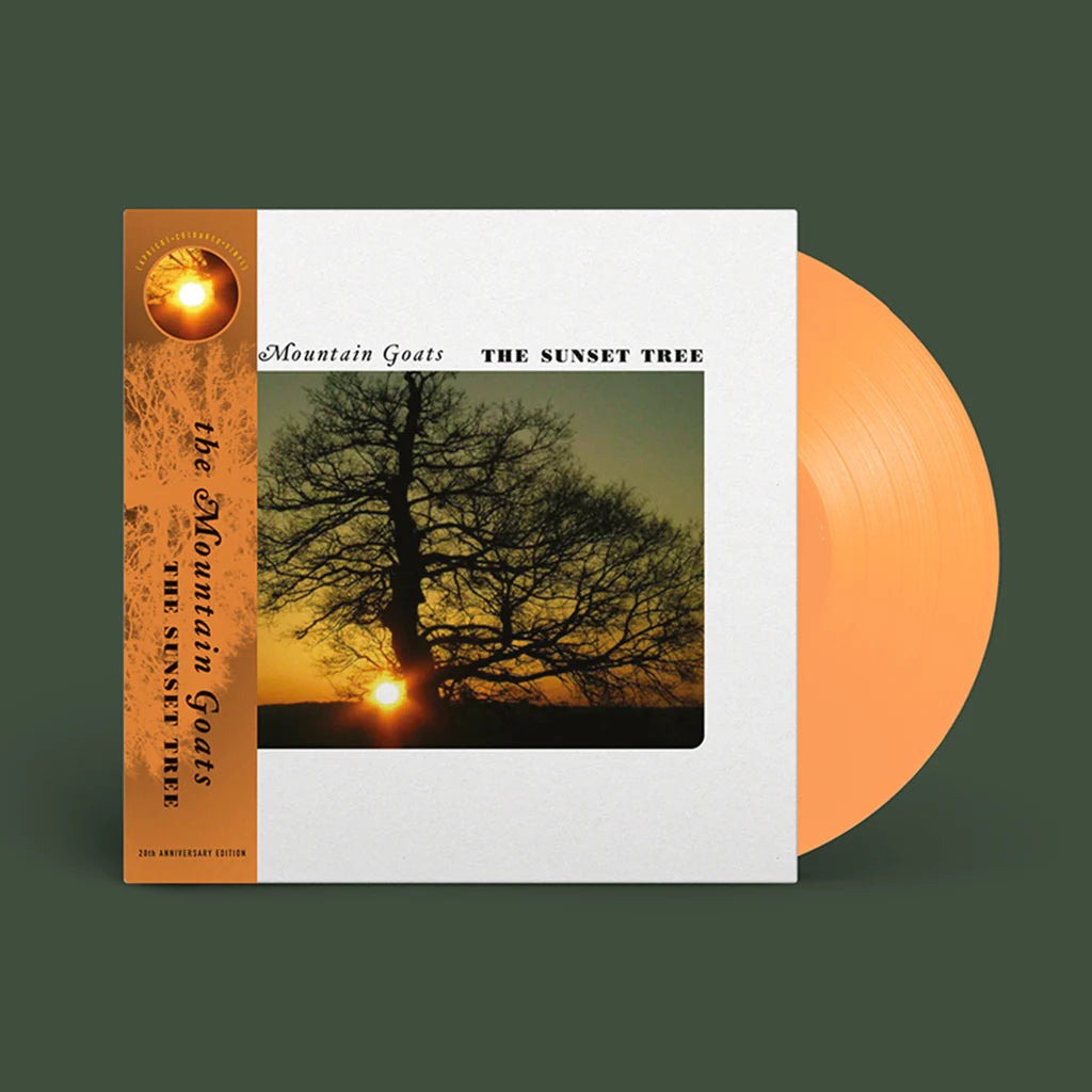 The Mountain Goats - The Sunset Tree LP (Limited Edition 20th Anniversary Remaster on Apricot Colour Vinyl)