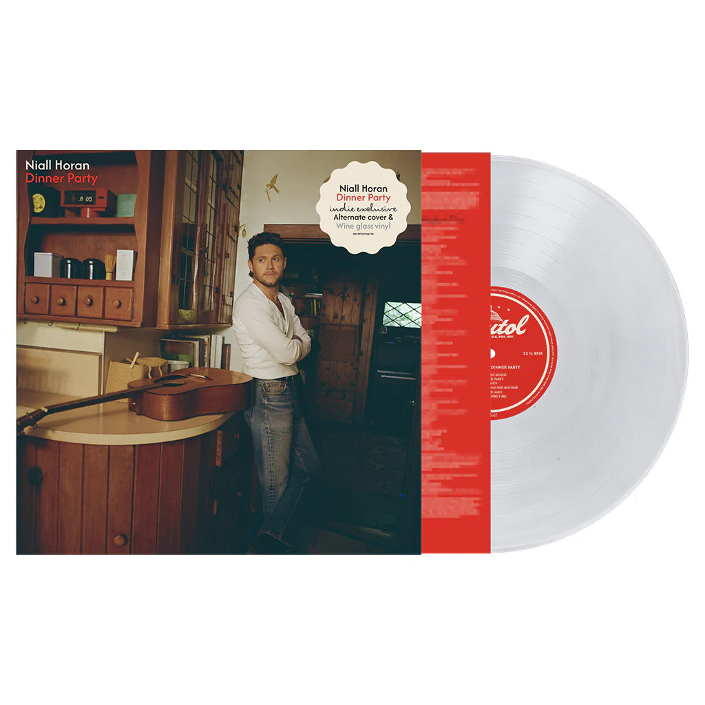 Niall Horan – Dinner Party LP Vinyl [Indie Exclusive Alternate Cover & Wine Glass Clear Vinyl]