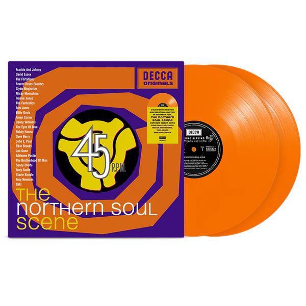 Various – The Northern Soul Scene 2LP (Reissue on Orange Vinyl)