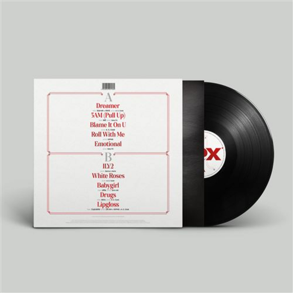 Charli XCX - Number 1 Angel LP Vinyl back cover