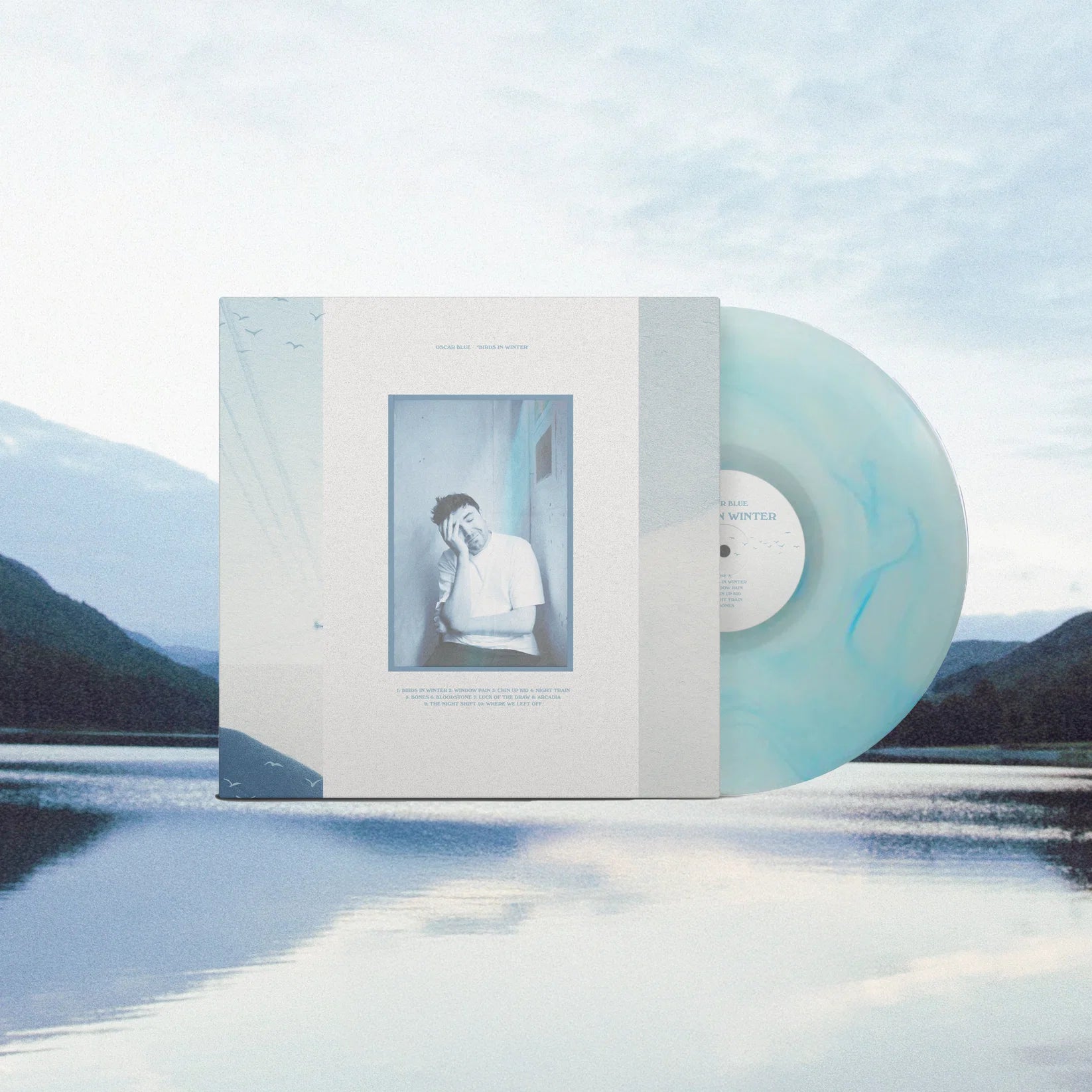 Oscar Blue - Birds in Winter LP (Blue Vinyl) (Signed Copy)