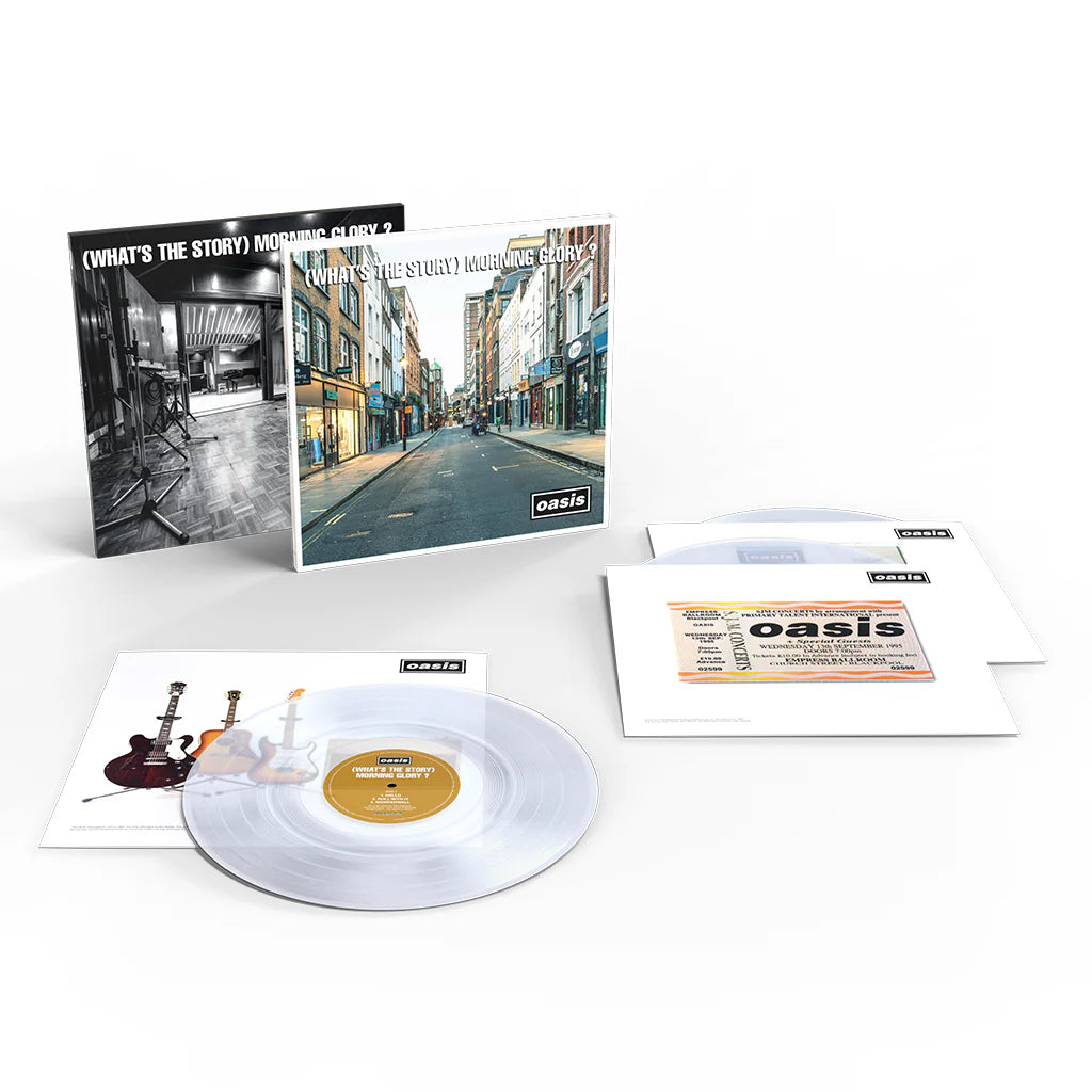 Oasis - What's The Story Morning Glory? 3LP (Limited Deluxe 30th Anniversary Clear Vinyl Edition)