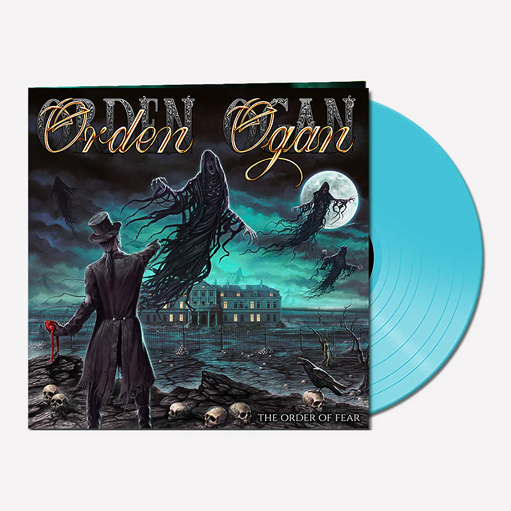 Pre Order (July 5) - Orden Ogan - The Order Of Fear - LP - 180g Clear Turquoise Vinyl