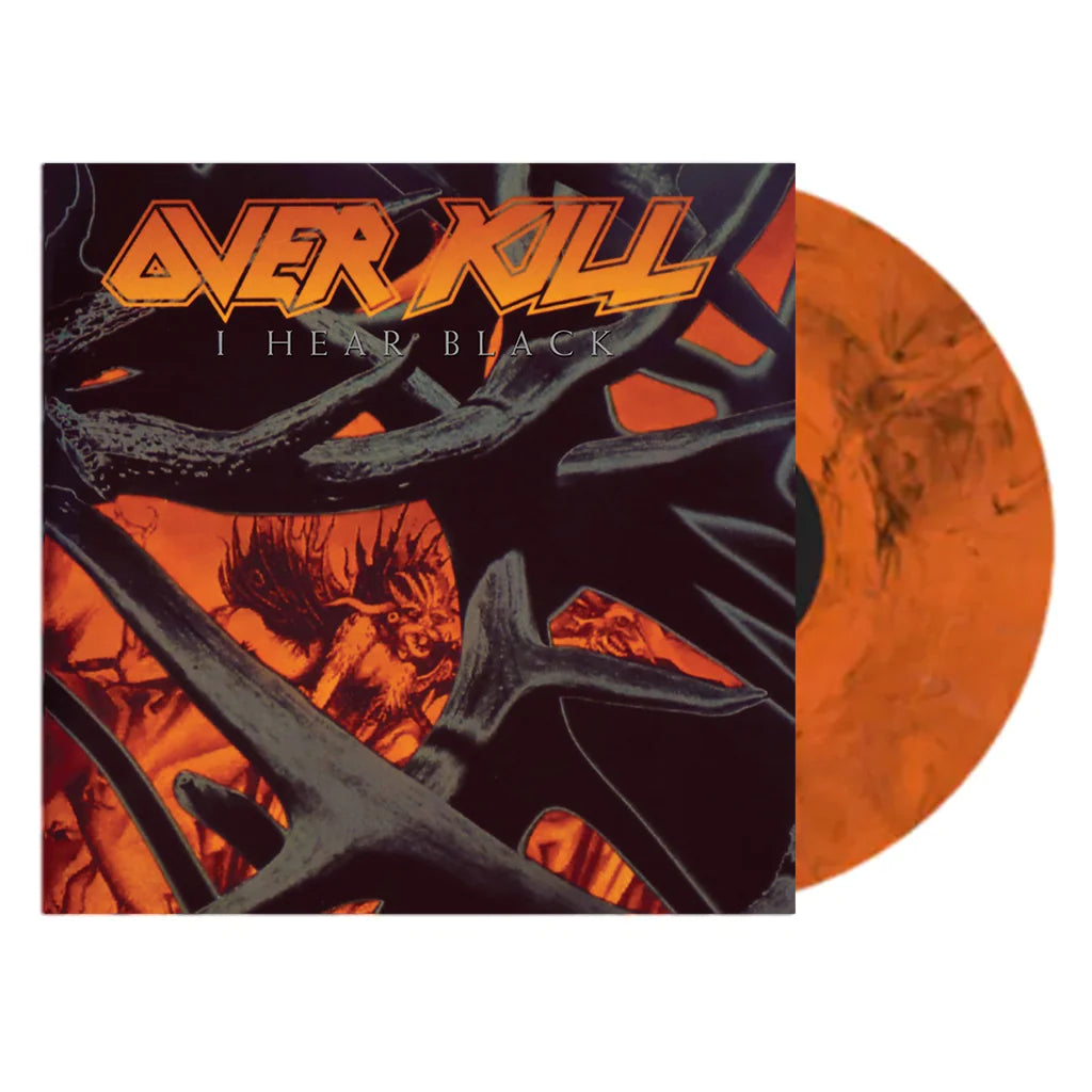 Overkill – I Hear Black LP (Orange Marbled Vinyl)