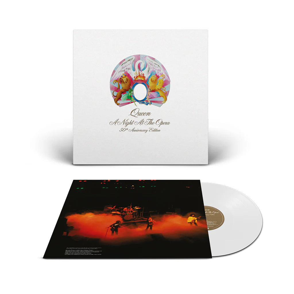 Queen – A Night At The Opera LP (Remastered and Reissued on Clear Vinyl) [National Album Day 2025]